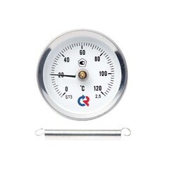 Термометр накладной Росма (2384) с пружиной