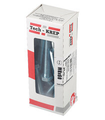 Болт оцинкованный M8x60 мм DIN 933 (20 шт.) - фото 3