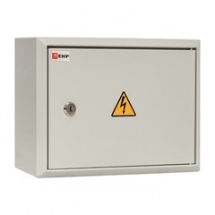 Щит распределительный навесной EKF PROxima ЩРН- 9 металлический IP31 220х300х120 мм 9 модулей с замком - фото 9