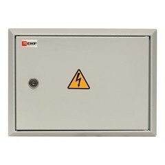 Щит распределительный навесной EKF PROxima ЩРН-12 металлический IP31 220х300х120 мм 12 модулей с замком - фото 11