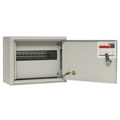 Щит распределительный навесной EKF PROxima ЩРН-12 металлический IP31 220х300х120 мм 12 модулей с замком - фото 3