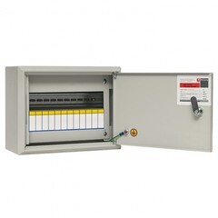 Щит распределительный навесной EKF PROxima ЩРН-12 металлический IP31 220х300х120 мм 12 модулей с замком - фото 10