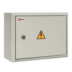 Щит распределительный навесной EKF PROxima ЩРН-12 металлический IP31 220х300х120 мм 12 модулей с замком - фото 1