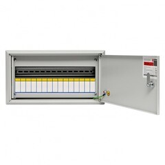 Щит распределительный навесной EKF PROxima ЩРН-15 металлический IP31 220х400х120 мм 15 модулей с замком - фото 3