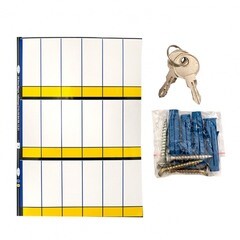 Щит распределительный навесной EKF PROxima ЩРН-18М металлический IP31 220х400х120 мм 18 модулей с замком - фото 5