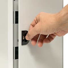 Щит распределительный навесной EKF PROxima ЩРН-36 металлический IP31 480х300х120 мм 36 модулей с замком - фото 7