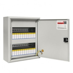 Щит распределительный навесной EKF PROxima ЩРН-24 металлический IP31 350х300х120 мм 24 модуля с замком - фото 13