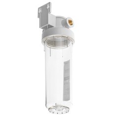 Корпус фильтра Гейзер Гарант для холодной воды пластик 10SL 1/2 ВР(г) х 1/2 ВР(г) прозрачный - фото 10