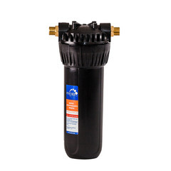 Корпус фильтра Гейзер для холодной и горячей воды пластик 10SL 1/2 НР(ш) х 1/2 НР(ш) черный - фото 4