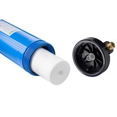 Корпус фильтра Гейзер для холодной воды пластик 20BB 1 НР(ш) х 1 НР(ш) синий - фото 6