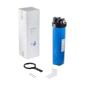 Корпус фильтра Гейзер для холодной воды пластик 20BB 1 НР(ш) х 1 НР(ш ...