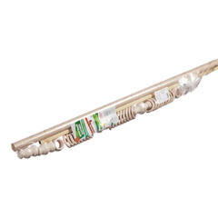 Карниз настенный деревянный двухрядный круглый 250 см d 28 мм беленый дуб - фото 3