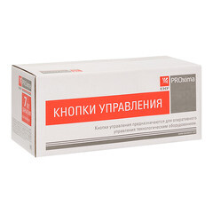 Кнопка плоская EKF PROxima SW2C-10D 230 В IP54 без фиксации с подсветкой синяя (sw2c-md-b) - фото 3
