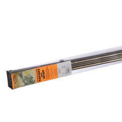 Карниз настенный металлический двухрядный круглый 280 см d20 мм бронза - фото 2