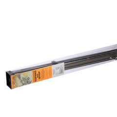 Карниз настенный металлический двухрядный круглый 280 см d20 мм серебро - фото 4