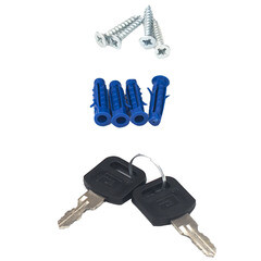 Ящик почтовый Аллюр №4010 с замком черный - фото 6