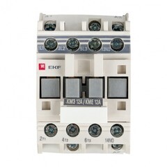 Изображение товара Контактор малогабаритный EKF PROxima 110 В 12 А тип AC 1НО (ctr-s-12-110)