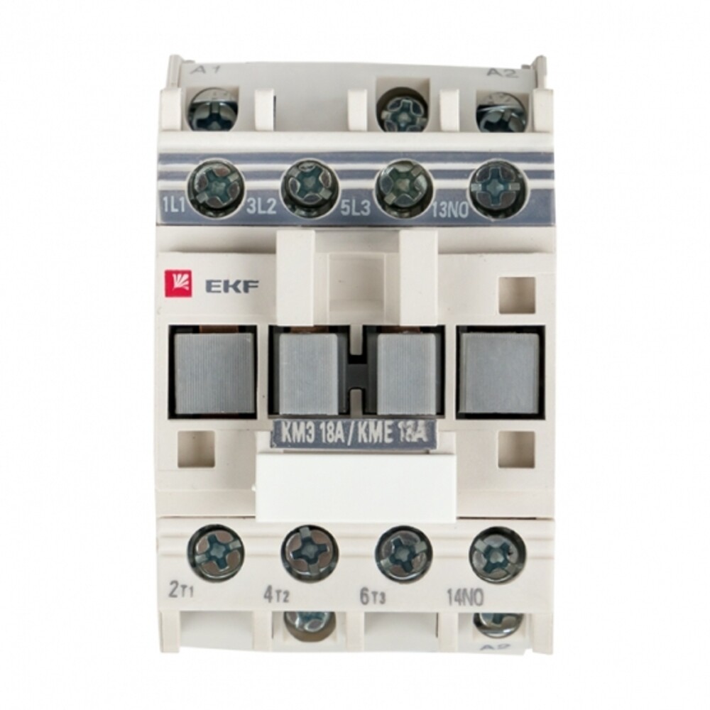 Изображение товара Контактор модульный EKF PROxima 3П 18А 110В AC IP20 на DIN-рейку