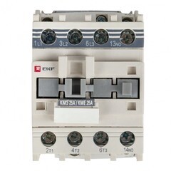 Контактор малогабаритный EKF PROxima 24 В 25 А тип AC 1НО (ctr-s-25-24) - фото 3