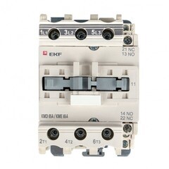 Контактор малогабаритный EKF PROxima 110 В 65 А тип AC 1НО+1НЗ (ctr-s-65-110) - фото 3