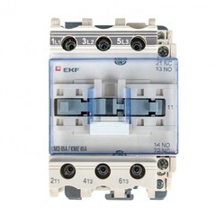 Изображение товара Контактор малогабаритный EKF PROxima 24 В 65 А тип AC 1НО+1НЗ (ctr-s-65-24)