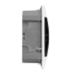 Щит распределительный встраиваемый EKF SlimBox PROxima ЩРВ-П-12 пластиковый IP41 230х285х90 мм 12 модулей прозрачная дверь серый - фото 8