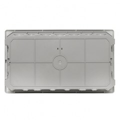Щит распределительный встраиваемый EKF SlimBox PROxima ЩРВ-П-18 пластиковый IP41 230х395х100 мм 18 модулей прозрачная дверь серый - фото 8