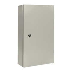 Щит распределительный навесной EKF Basic ЩРН-36 металлический IP54 520х310х120 мм 36 модулей с замком - фото 2