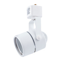 Изображение товара Трековый светильник однофазный Эра TR11-GU10 WH 15 Вт GU10 MR16 1 кв.м белый (Б0044269)