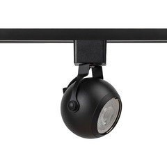Изображение товара Трековый светильник однофазный Эра TR35-GU10 BK 15 Вт GU10 MR16 1 кв.м черный (Б0053296)