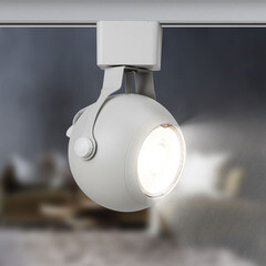 Трековый светильник однофазный Эра TR35-GU10 WH 15 Вт GU10 MR16 1 кв.м белый (Б0053295) - фото 2