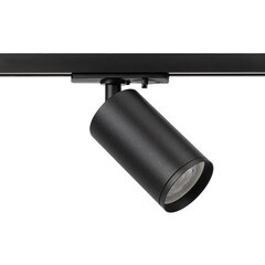 Трековый светильник однофазный Эра TR39-GU10 ВК 15 Вт GU10 MR16 1 кв.м черный (Б0053310) - фото 1