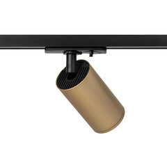 Трековый светильник однофазный Эра TR39-GU10 MG 15 Вт GU10 MR16 1 кв.м золото (Б0053312) - фото 6