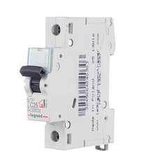 Автоматический выключатель модульный Legrand TX3 1P 25А тип C 6 кА 230/400 В (404030) - фото 4