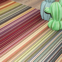 Коврик гобеленовый Luca Уни 65х100 см мультиколор - фото 2