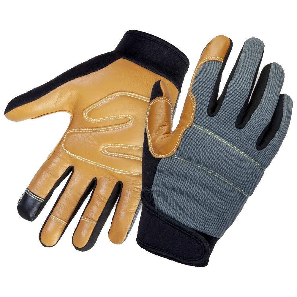 Изображение товара Перчатки кожаные виброзащитные Jeta Safety JAV06 Omega L