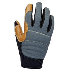 Перчатки кожаные виброзащитные Jeta Safety коричневые 9 (L) (JAV06) - фото 2