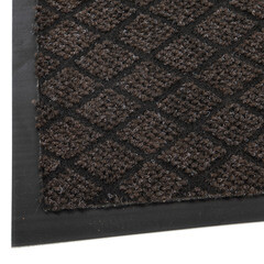 Коврик универсальный влаговпитывающий ПВХ Галант 60х40 см коричневый - фото 2