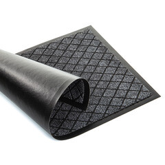 Коврик универсальный влаговпитывающий ПВХ Галант 60х40 см серый - фото 3