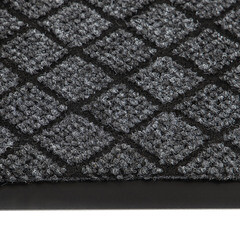 Коврик универсальный влаговпитывающий ПВХ Галант 60х40 см серый - фото 2