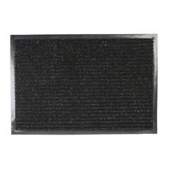 Коврик универсальный влаговпитывающий ПВХ Стандарт 80х50 см черный - фото 3