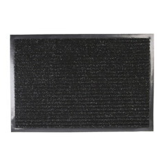 Коврик универсальный влаговпитывающий ПВХ Стандарт 90х60 см черный - фото 2
