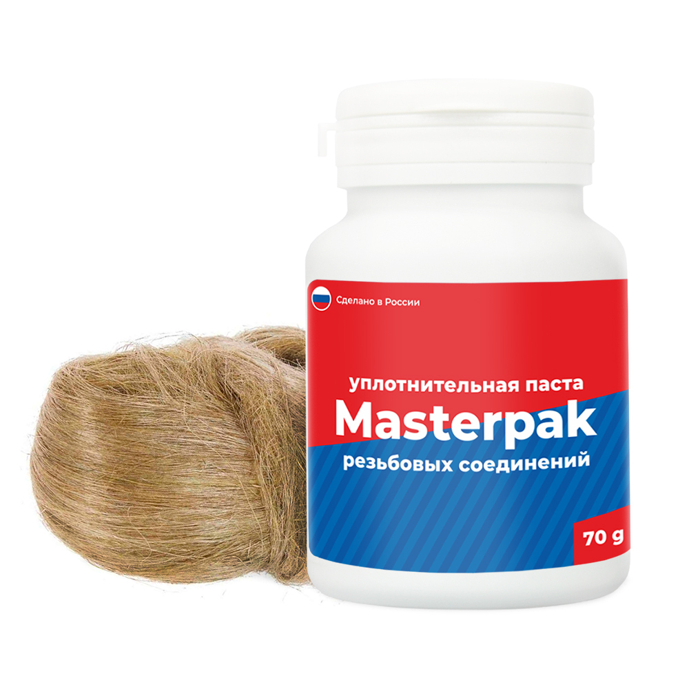 Masterpak Комплект монтажный Masterpak для воды и пара 70 г — купить в Санкт ...