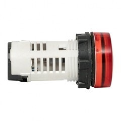 Лампа сигнальная EKF PROxima AD16-22HS 24 В IP65 пластиковая красная (ledm-ad16-r-24-65) - фото 4