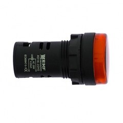 Лампа сигнальная EKF PROxima AD16-22HS 230 В IP54 красная (ledm-ad16-r) - фото 2