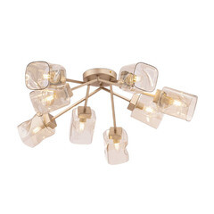 Люстра потолочная Freya Isabella E14 320 Вт 15 кв.м (FR5095CL-08G) - фото 1