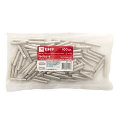 Гильза кабельная медная луженая EKF PROxima ГМЛ d4 мм 6 кв.мм (100 шт.) - фото 2