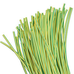 Изображение товара Трубка термоусадочная EKF PROxima ТУТ нг 8/4 мм 1 м желто-зеленая (50 шт.)