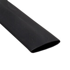 Трубка термоусадочная EKF PROxima ТУТк 13,3/4 мм 100 мм черная (10 шт.) - фото 2