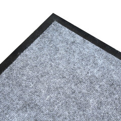 Коврик универсальный влаговпитывающий ПВХ 90х60 см серый - фото 2